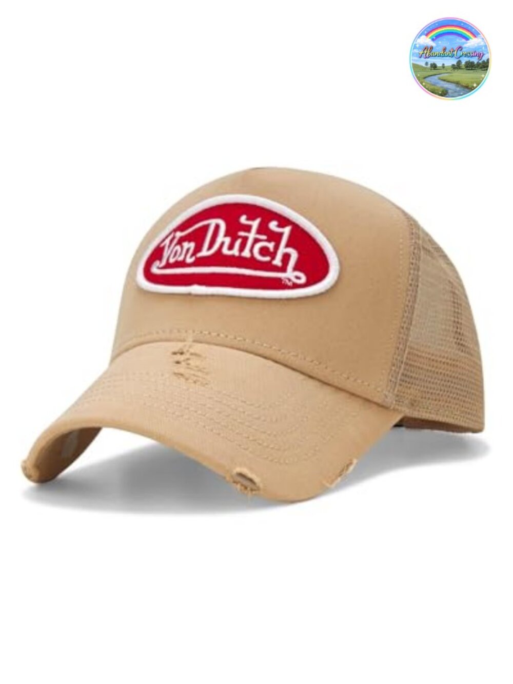 Unisex Trucker Hat Snapback Mesh Back Adjustable Retro Baseball Cap